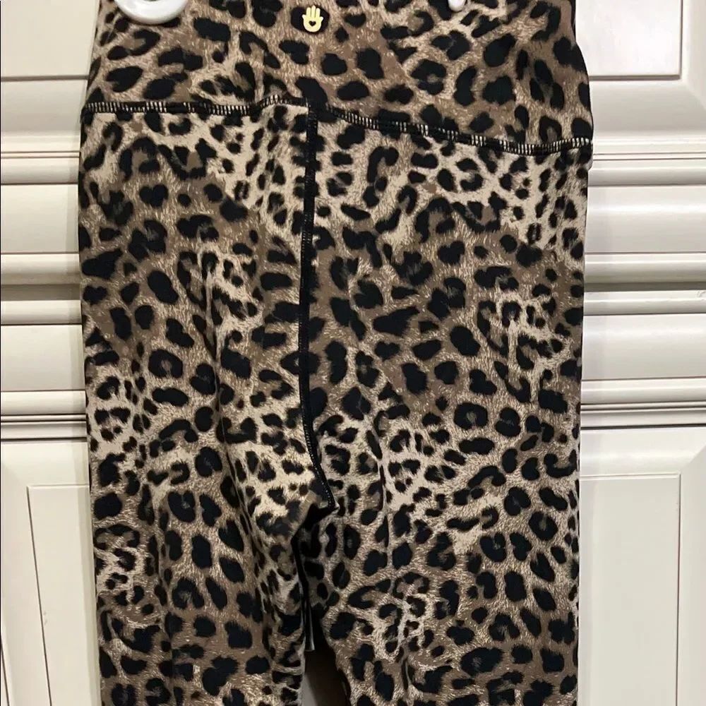 Mint Spiritual Gangster Perfect High Waist Legging Cheetah Sz S Animal Print